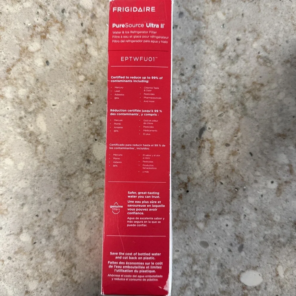 3 Frigidaire PureSource Ultra II Water/Ice Refrigerator Filter (EPTWFU01)